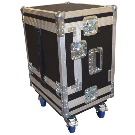 5u 19 Rack Flight Case With Hinged Top + VESA Mount